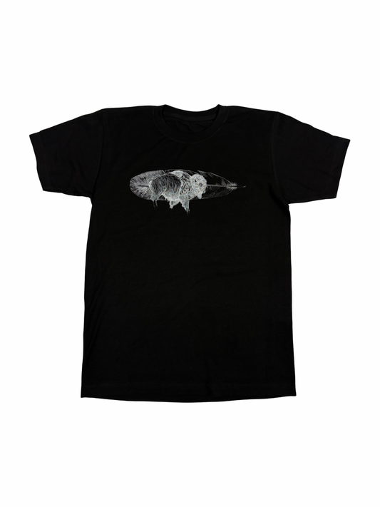 Buffalo Feather Black Tee